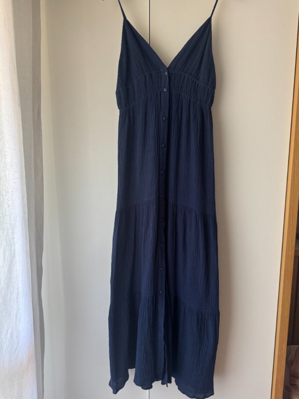 💙 Boho Navy Maxi Dress - Size XS - Picture 4 of 11